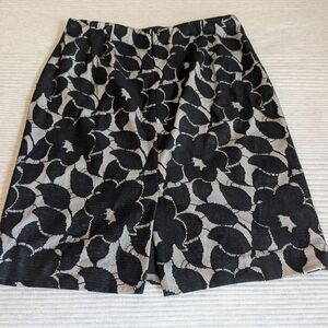 Ann Taylor Black Skirt with Elastic Waistband